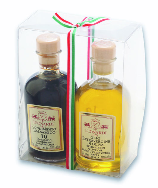 Tuplapakkaus 10v balsamico ja extraneitsyt oliiviÖljy